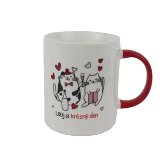 Porcelain Mug Cats X8707