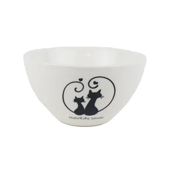 Porcelain Bowl Cats X8722