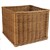 Wicker and plywood baskets